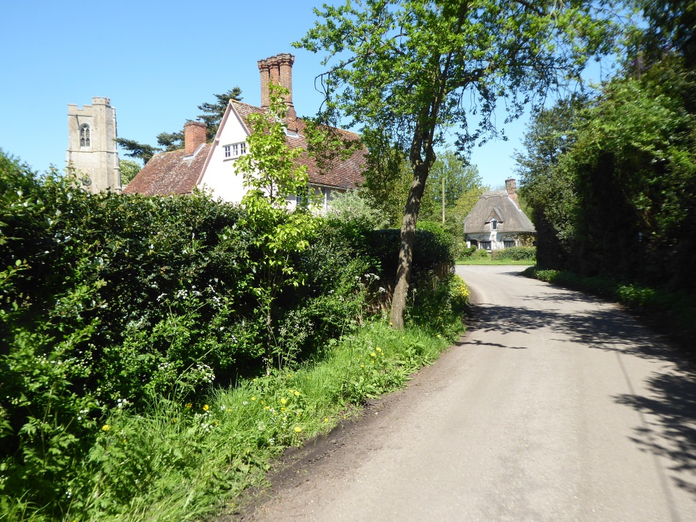 Walnut Tree Cottage from Rectory Road