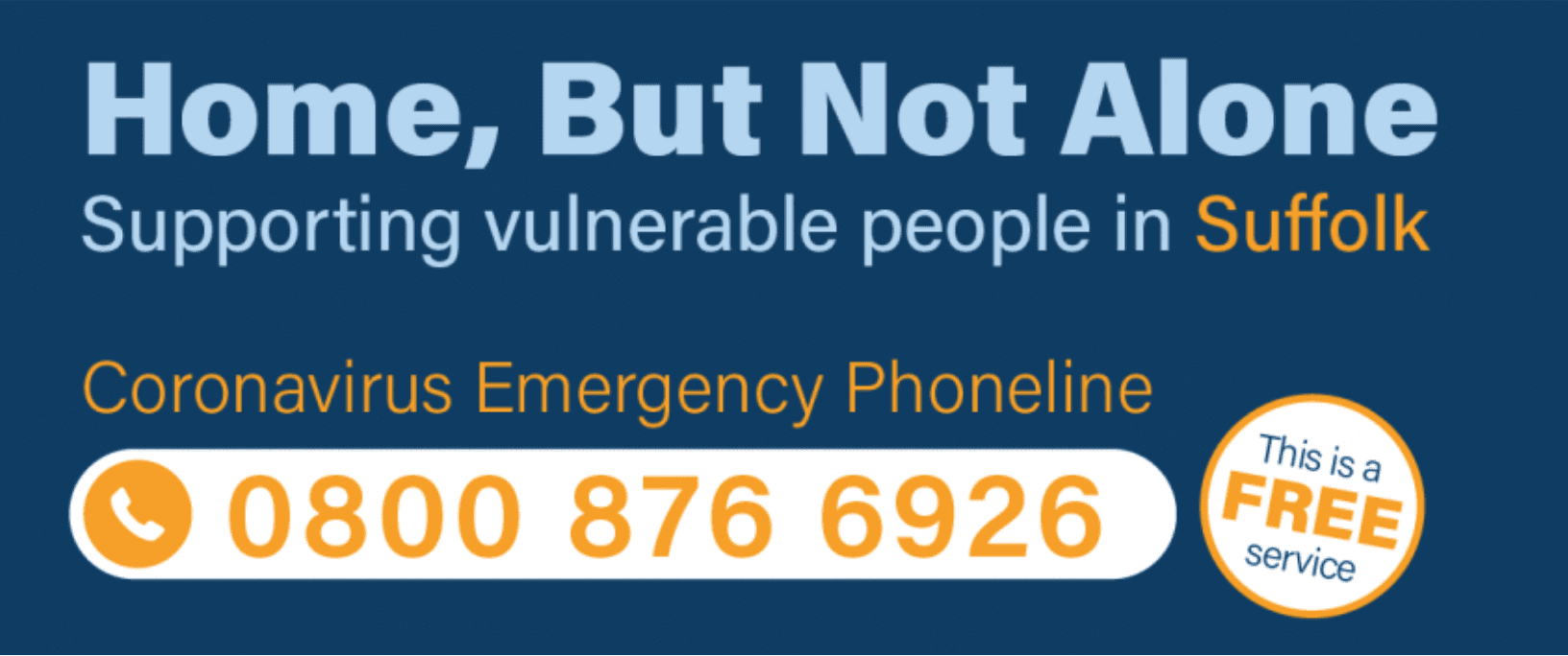 Coronavirus Free Emergency Helpline 0800 876 6926