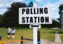 Polling Station sign